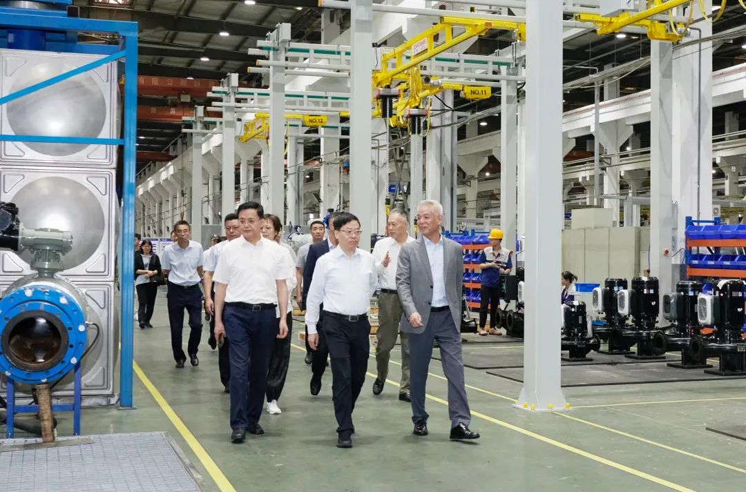 市政协副主席金兴明一行莅临凯泉走访调研